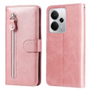 Kinyitható Tokok Realme 14 5g Cipzáras Zseb