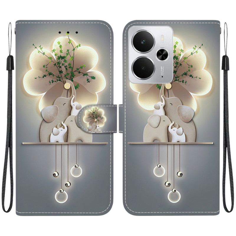 Kinyitható Tokok Realme 14 5g Elefánt