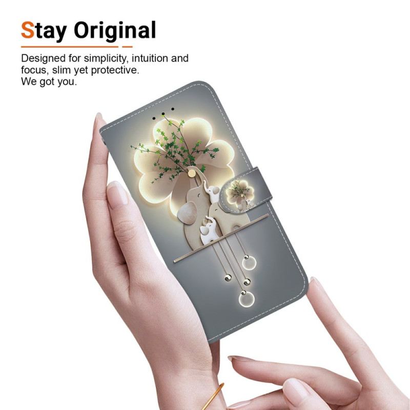 Kinyitható Tokok Realme 14 5g Elefánt