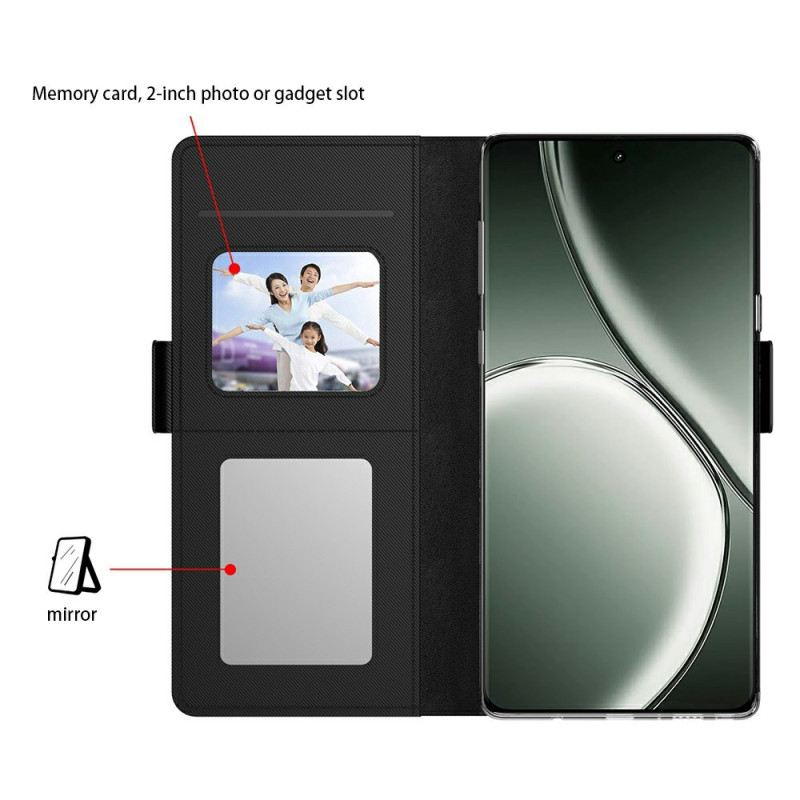 Kinyitható Tokok Realme 14 5g Kivehető Kártyatartó És Tükör