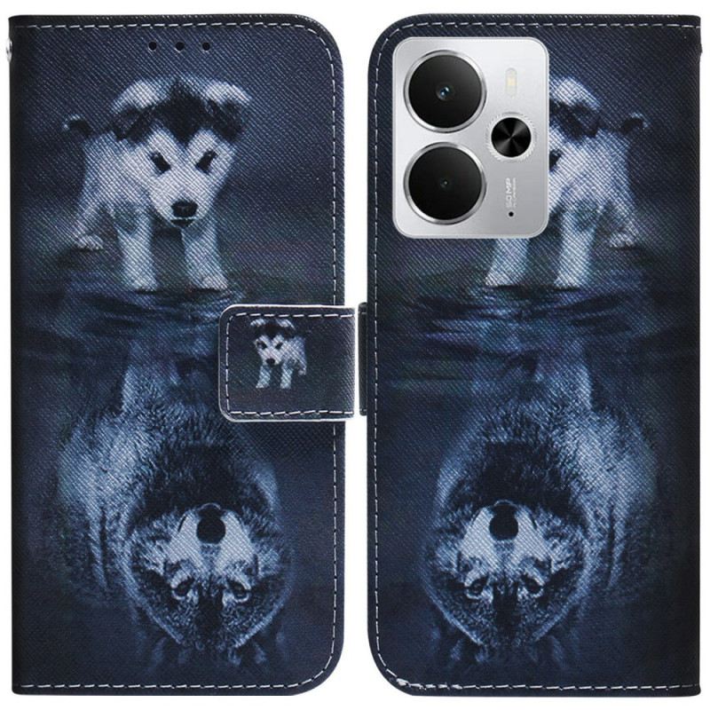 Kinyitható Tokok Realme 14 5g Kölyökkutyaálom