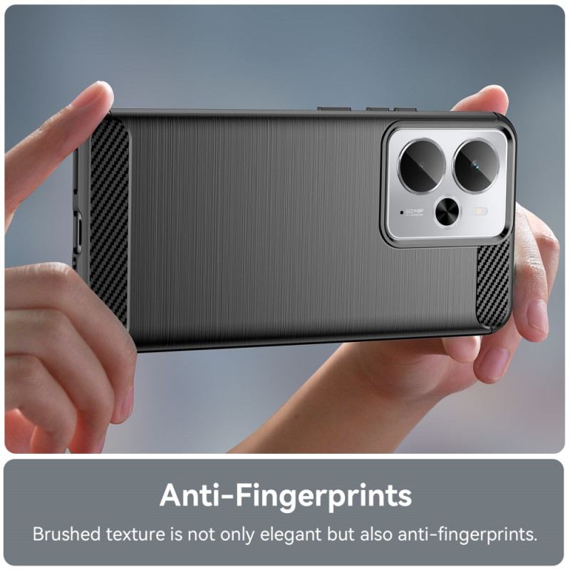 Tok Realme 14 5g Szálcsiszolt Szénszálas