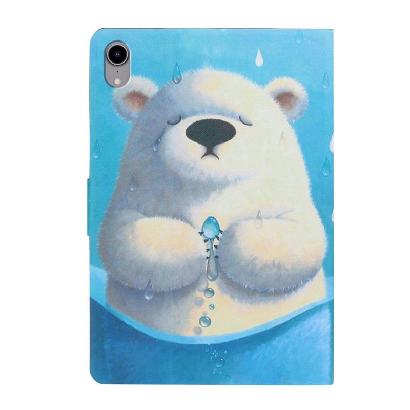 Fliptok / Bőrtok iPad Mini 6 (2021) Jegesmedve