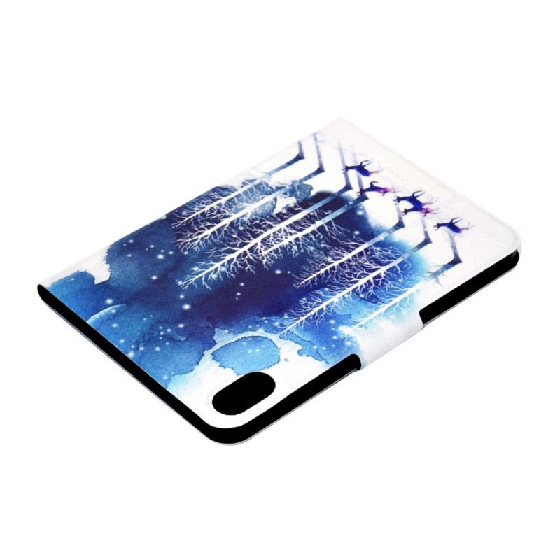 Fliptok / Bőrtok iPad Mini 6 (2021) Téli