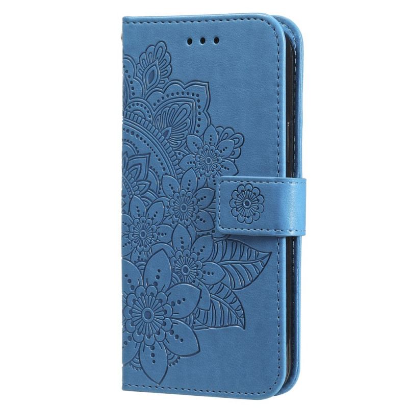 Bőrtok Realme Note 60x Mandala Minta
