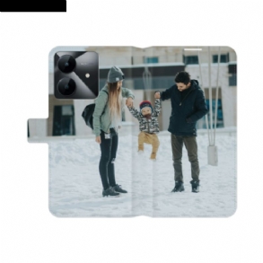 Bőrtok Realme Note 60x Trendi