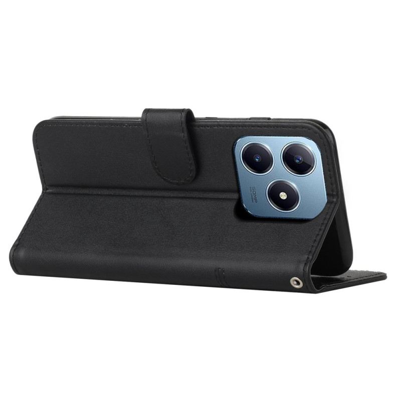 Bőrtok Realme Note 60x Üzleti Stílus