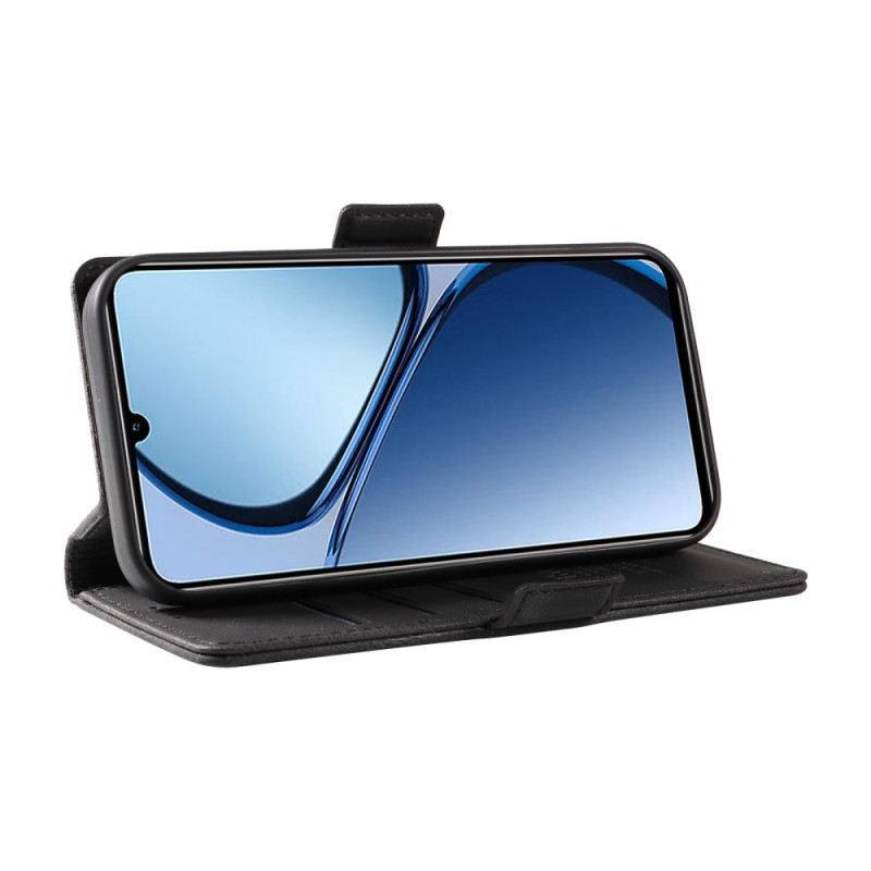 Bőrtok Realme Note 60x Yikatu Szegecs