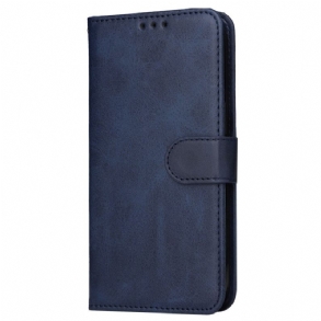 Fliptok Realme Note 60x Sima Bőrhatású