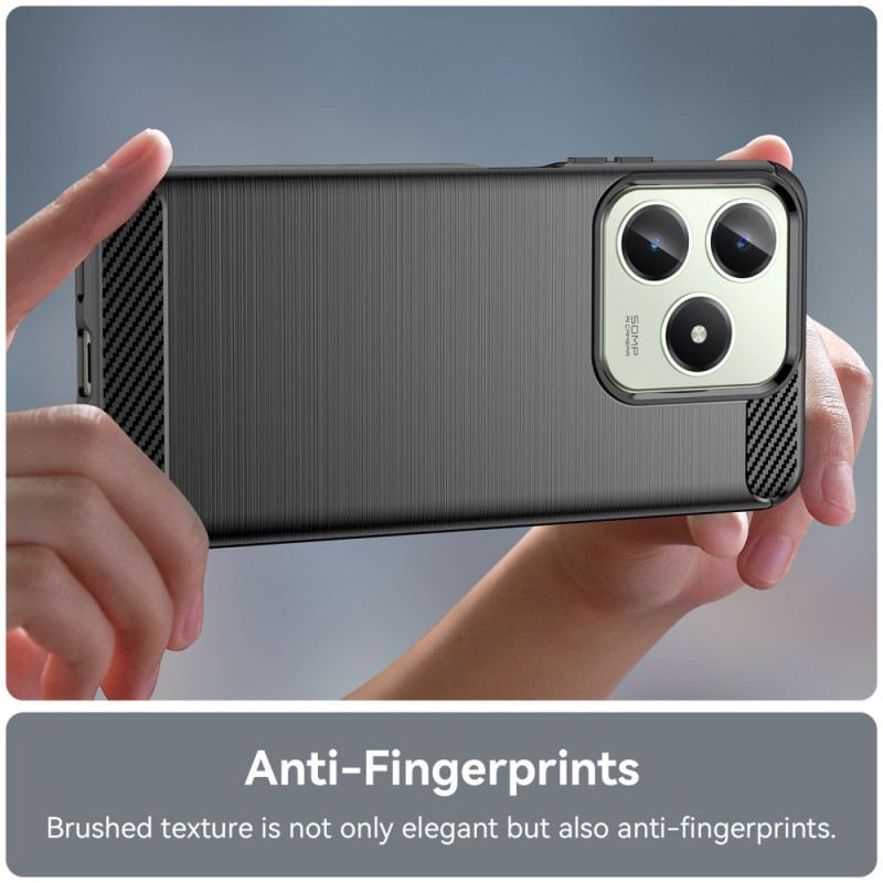 Tok Realme Note 60x Szálcsiszolt Szénszálas