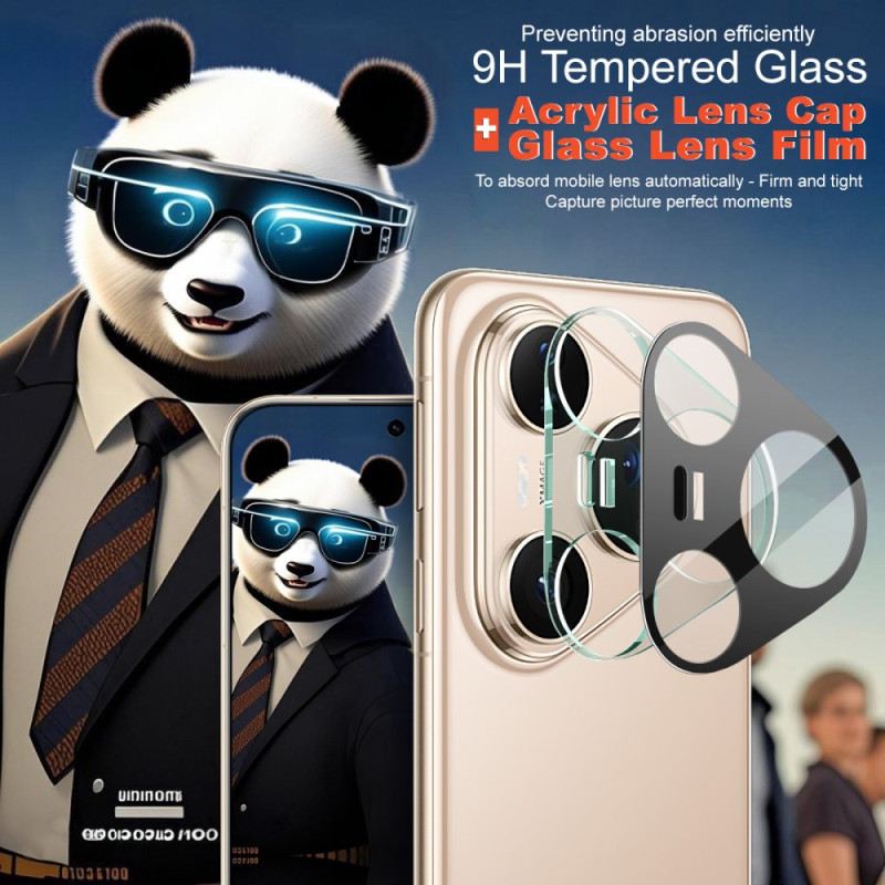 Edzett Üveg Lencsevédő Huawei Pura 80 Pro Készülékekhez (fekete Verzió)