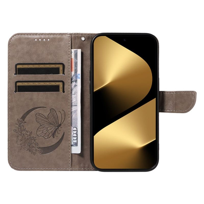 Fliptok Huawei Pura 80 Ultra Grafikus Pillangó