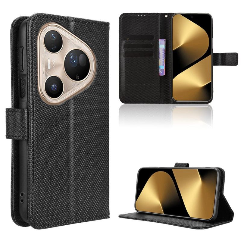 Fliptok Huawei Pura 80 Ultra Gyémánt Textúra