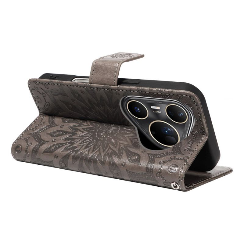 Fliptok Huawei Pura 80 Ultra Napraforgó Minta