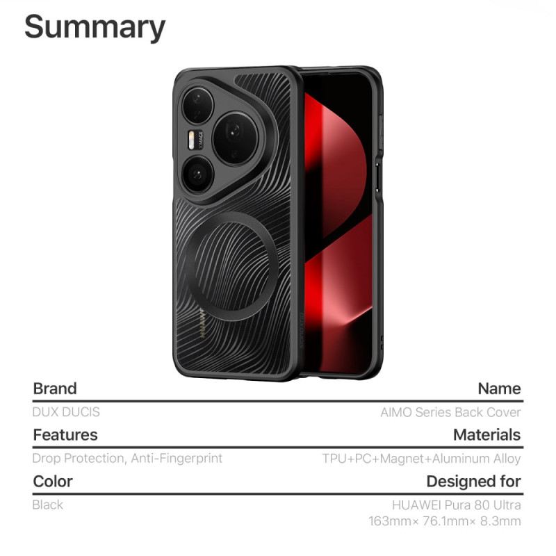 Tok Huawei Pura 80 Ultra Magsafe Aimo Sorozatú Dux Ducis