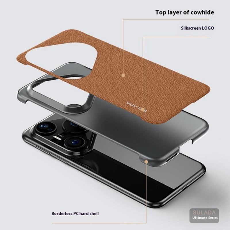 Tok Huawei Pura 80 Ultra Valódi Sulada Bőr