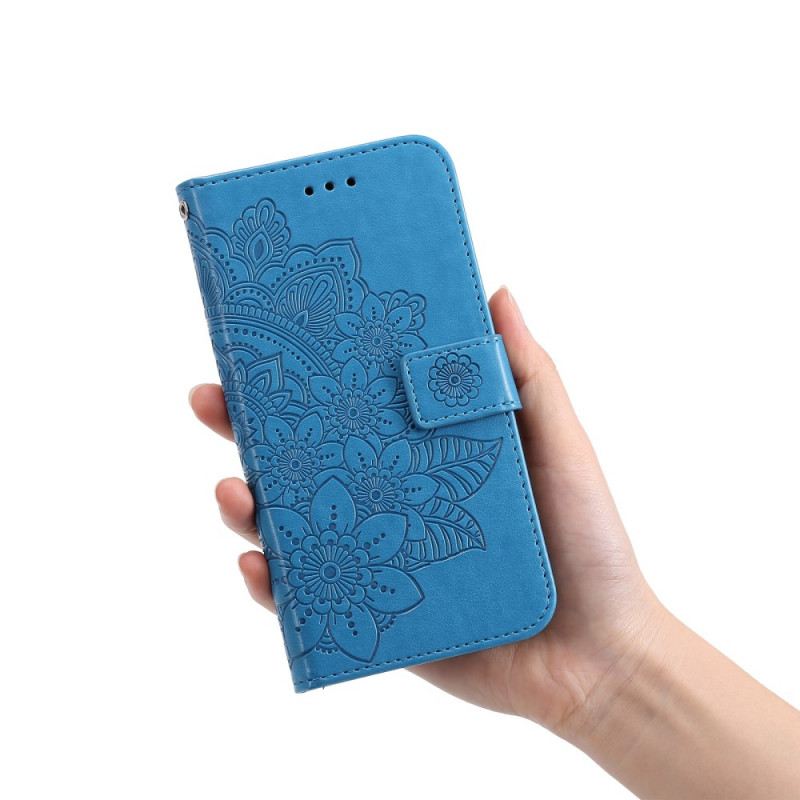 Kinyitható Tokok Samsung Galaxy S22 Ultra 5G Virág Mandala