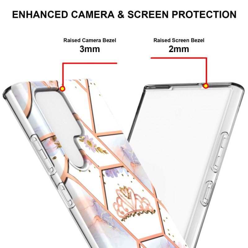 Telefontok Samsung Galaxy S22 Ultra 5G Márvány Korona