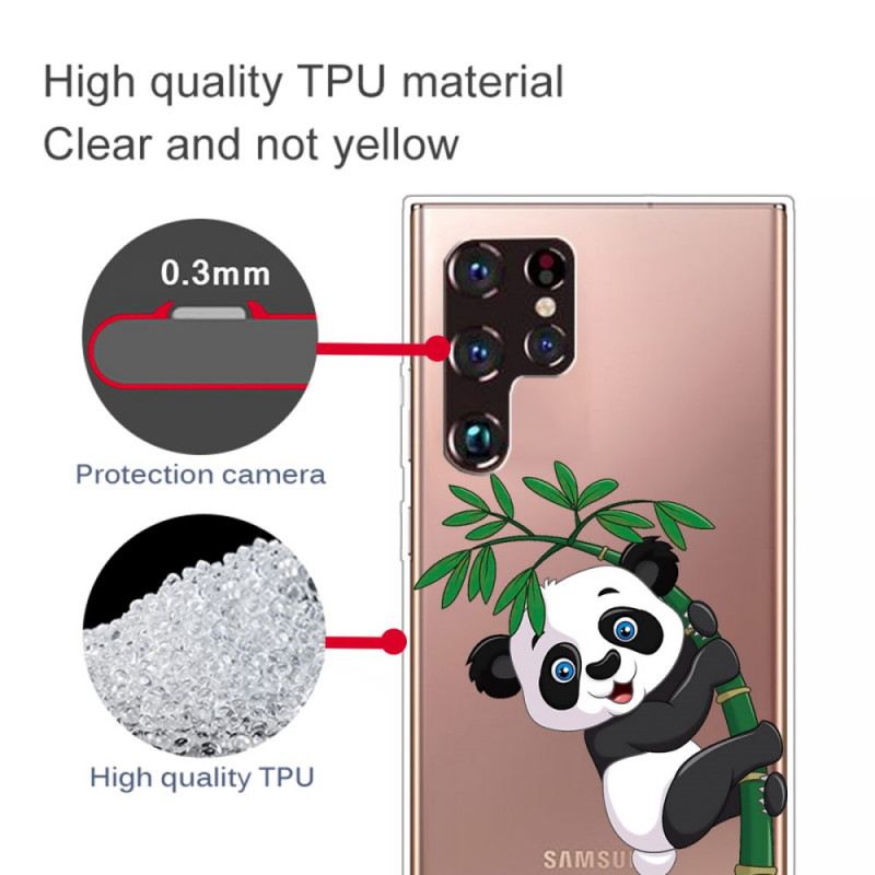 Telefontok Samsung Galaxy S22 Ultra 5G Panda Bambuszon