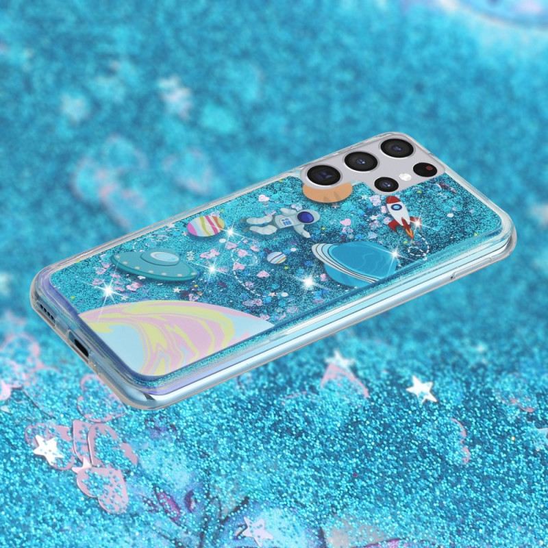 Tok Samsung Galaxy S22 Ultra 5G Űr Flitterek