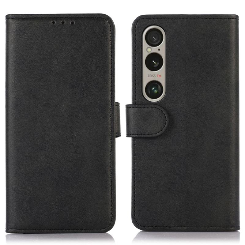 Bőrtok Sony Xperia 1 Vi Bőrhatás