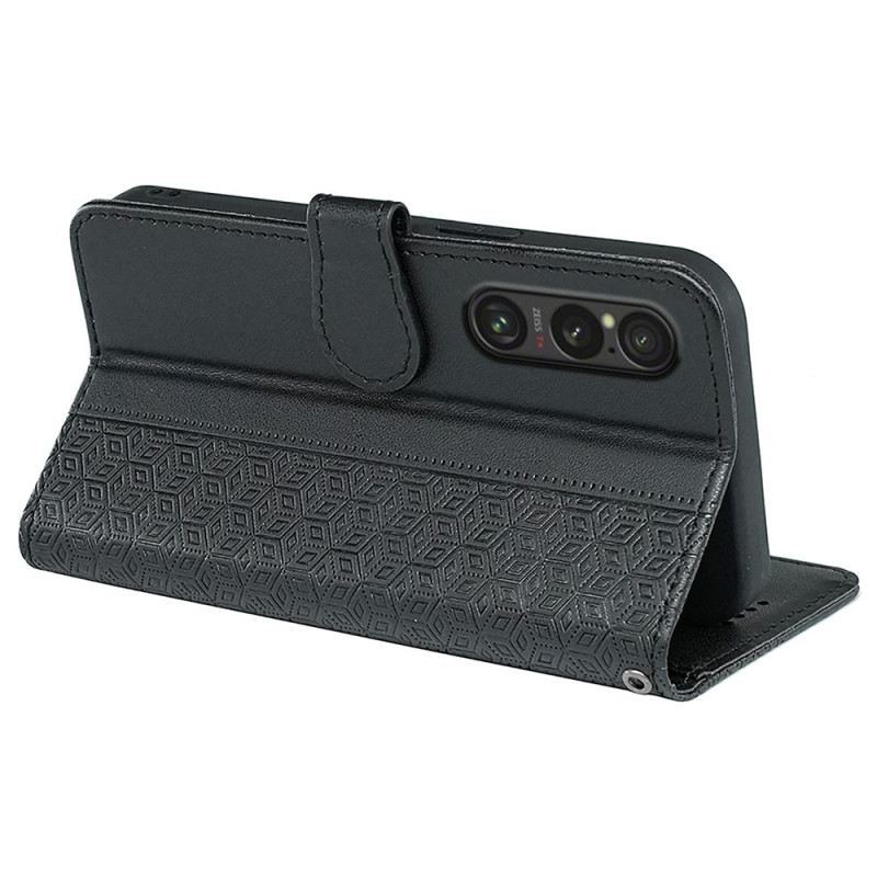 Bőrtok Sony Xperia 1 Vi Friz