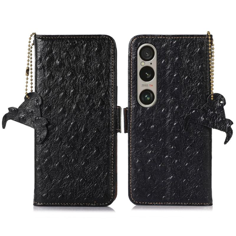 Bőrtok Sony Xperia 1 Vi Rfid Kártyatartó