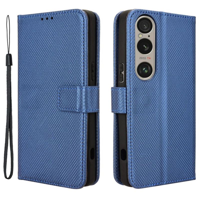 Bőrtok Sony Xperia 1 Vi Szíjpontok