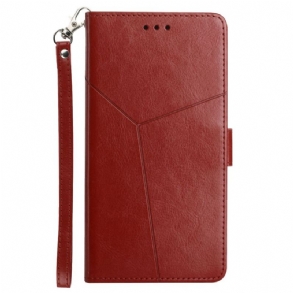 Bőrtok Sony Xperia 1 Vi Y Szíj Kialakítás