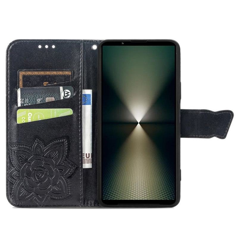 Fliptok Sony Xperia 1 Vi Barokk Pillangó