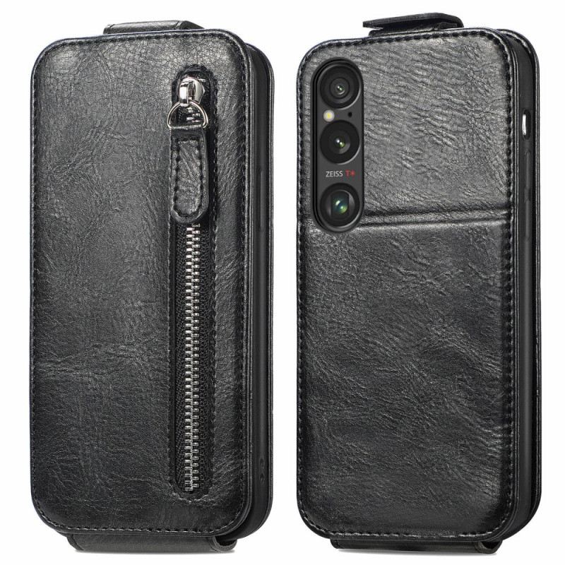 Fliptok Sony Xperia 1 Vi Függőleges Füles Tasak
