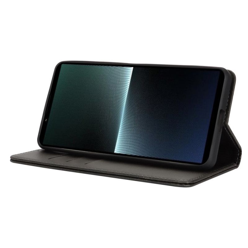 Fliptok Sony Xperia 1 Vi Hasított Bőr