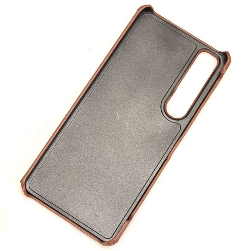 Tok Sony Xperia 1 Vi Licsi Bőrhatás