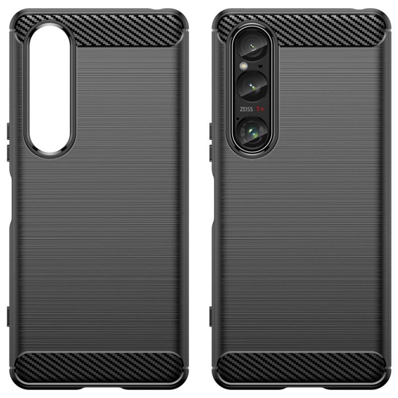Tok Sony Xperia 1 Vi Szálcsiszolt Szénszál