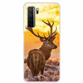 Tok Huawei P40 Lite 5G Szarvas És Táj