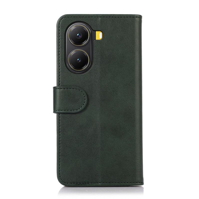 Bőrtok Poco X7 Pro 5g Bőrhatású