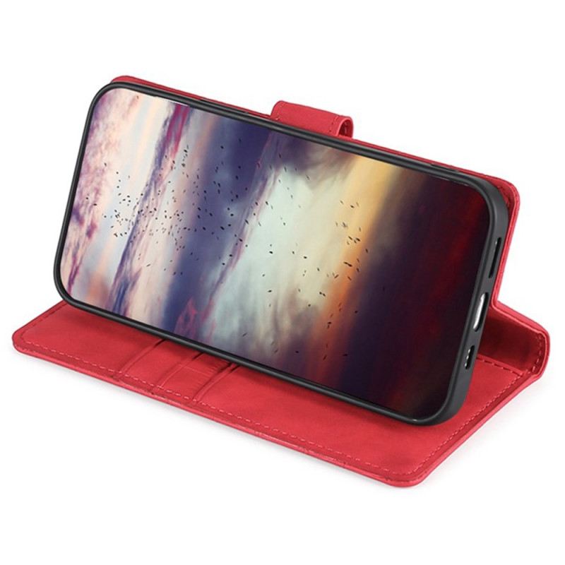 Bőrtok Poco X7 Pro 5g Krokodil Stílusú