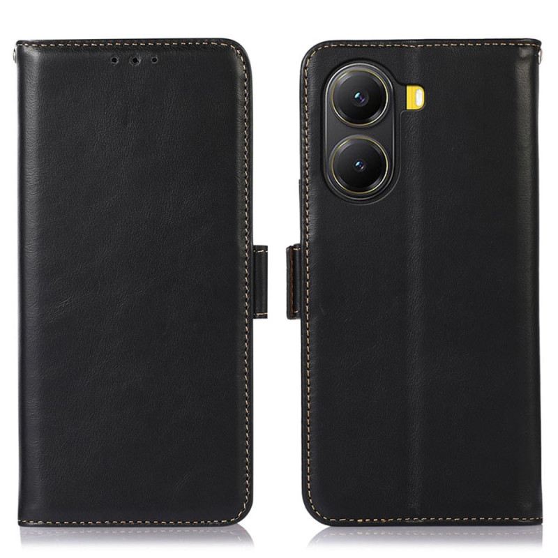 Bőrtok Poco X7 Pro 5g Rfid-blokkoló Bőr