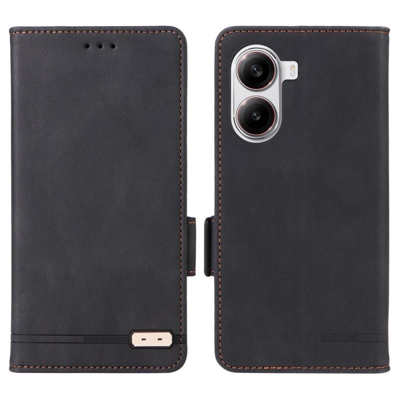 Bőrtok Poco X7 Pro 5g Vintage Dizájn