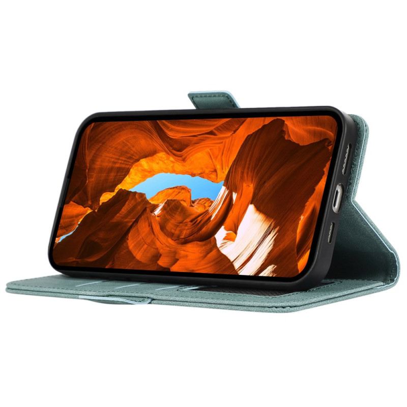 Fliptok Poco X7 Pro 5g Abeel Vintage Velúr Hatású