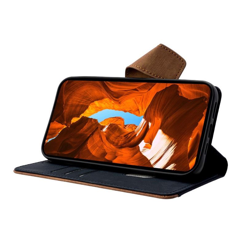 Fliptok Poco X7 Pro 5g Kétszínű Retró Stílusú