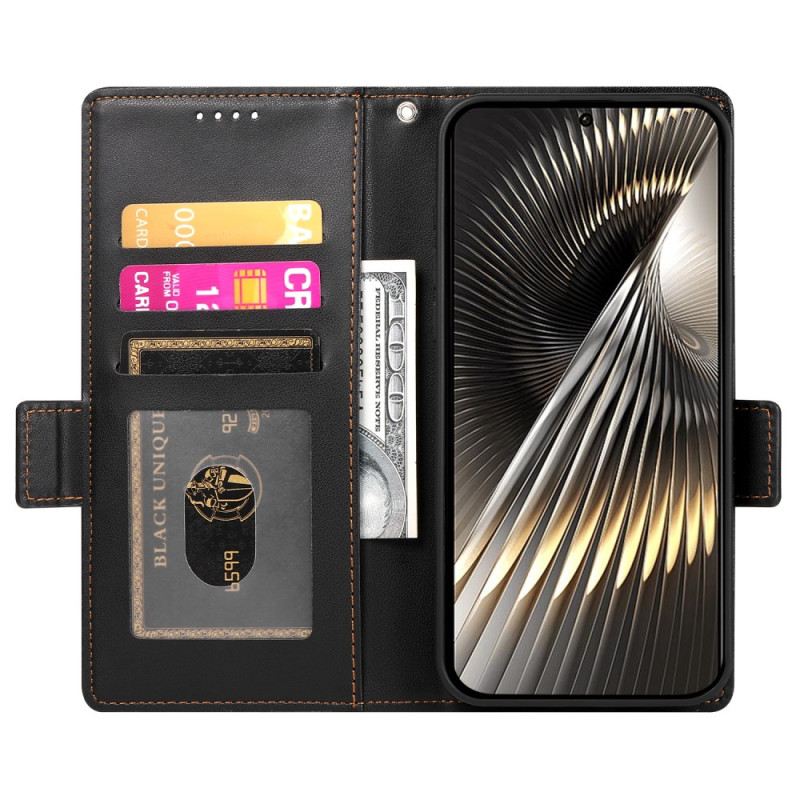 Fliptok Poco X7 Pro 5g Klasszikus Dekoratív Szegecsekkel