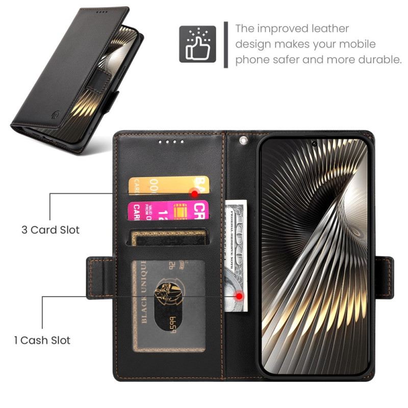 Fliptok Poco X7 Pro 5g Klasszikus Dekoratív Szegecsekkel