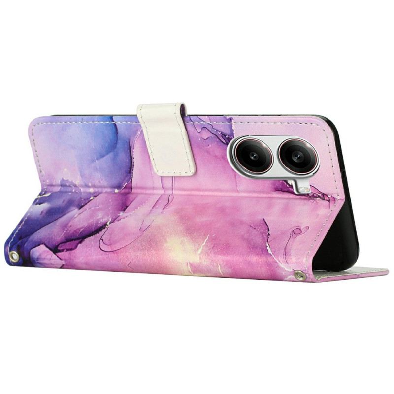 Fliptok Poco X7 Pro 5g Márványhatású Pánttal