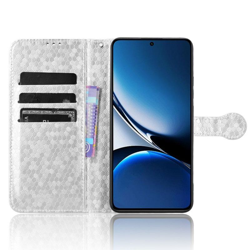 Kinyitható Bőrtok Poco X7 Pro 5g Fényes Pöttyök