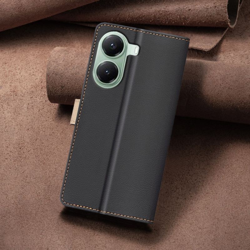 Kinyitható Bőrtok Poco X7 Pro 5g Kétszínű Binfen Szín