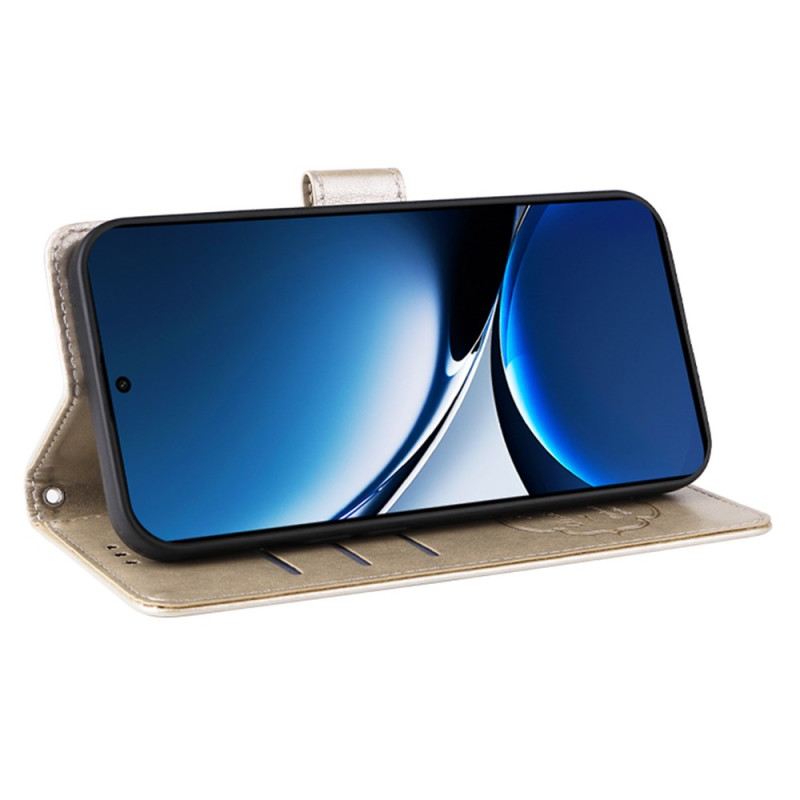 Kinyitható Tokok Poco X7 Pro 5g Virágos Nyakpánt