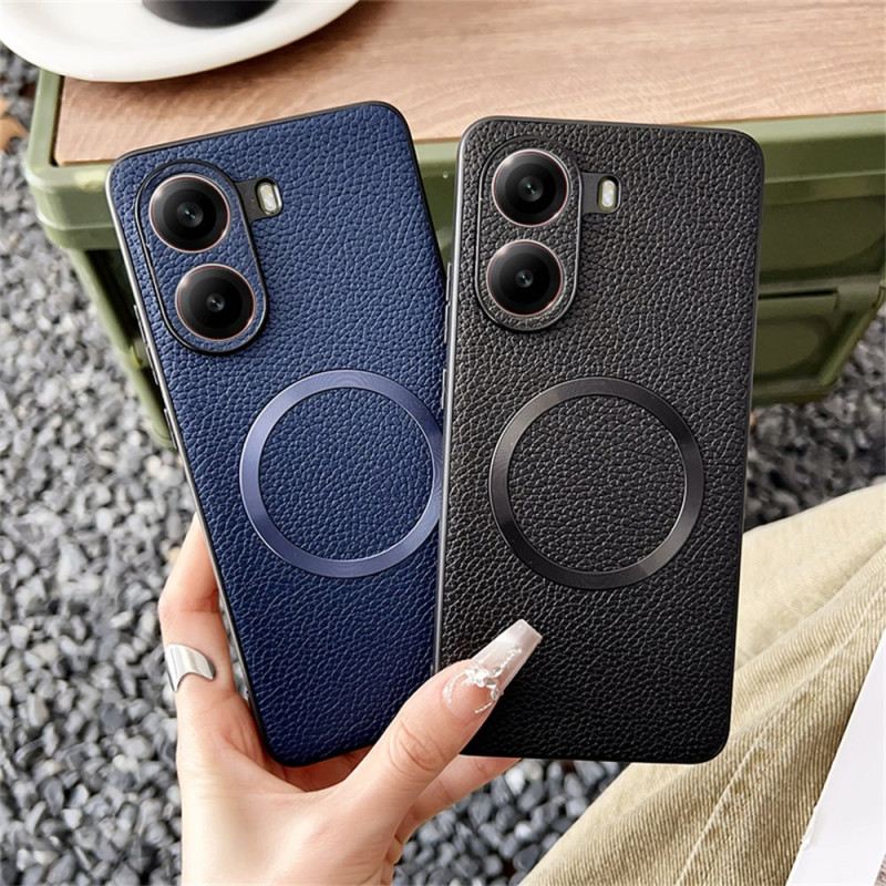 Tok Poco X7 Pro 5g Magsafe Kompatibilis Texturált Bőrhatású