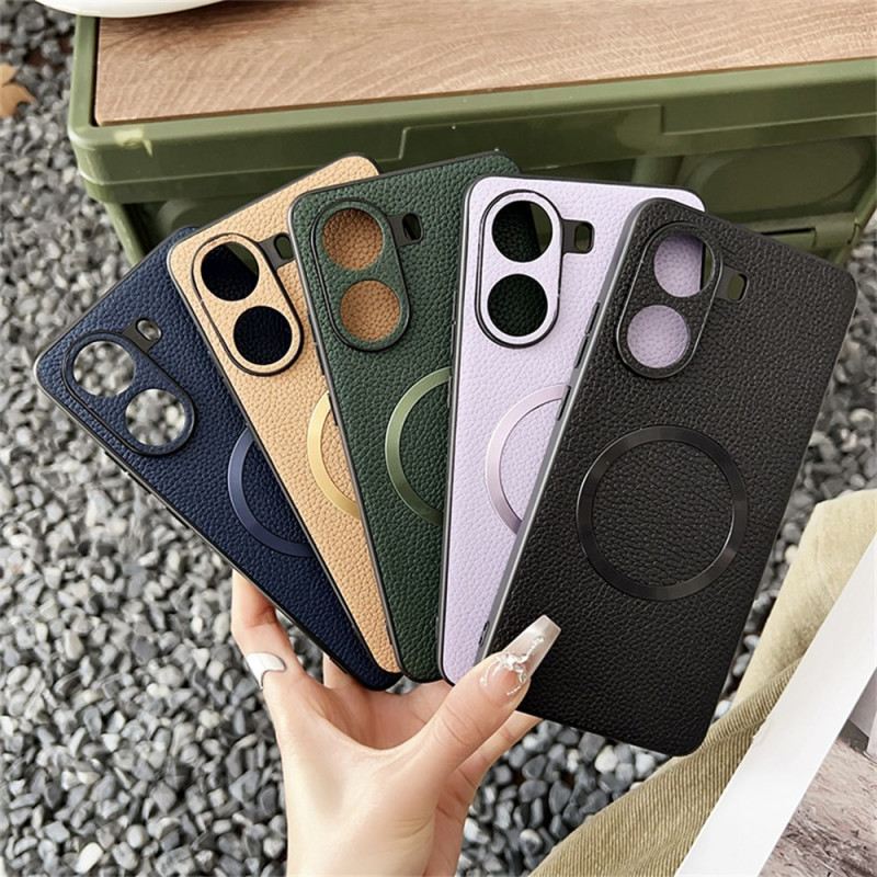 Tok Poco X7 Pro 5g Magsafe Kompatibilis Texturált Bőrhatású