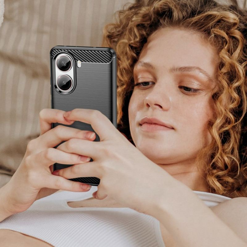 Tok Poco X7 Pro 5g Szálcsiszolt Szénszálas